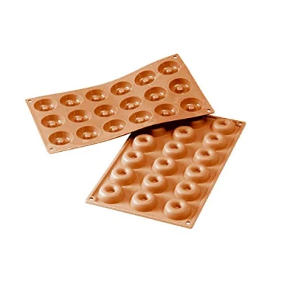 Afbeelding van Silikomart Sf 010 Savarin Silicone Mould Ø41 H 12 Mm