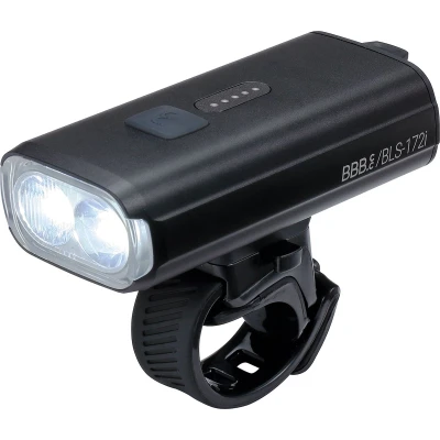 Afbeelding van BBB Cycling StrikeDuo 1600 Koplamp Fiets Met Batterij Indicator Fietsverlichting USB Oplaadbaar Voorlicht Racefiets Verlichting Lumen Waterdicht Lange Accuduur BLS 172i
