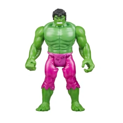 Afbeelding van Hasbro The Hulk Incredible 10 cm Actiefiguur Marvel Legends Retro Collection Multicolours