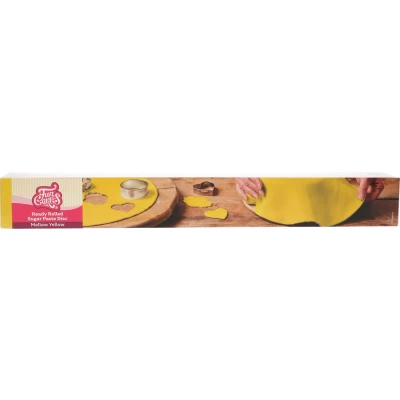 Afbeelding van FunCakes Uitgerolde Fondant Disc Geel 430g Rolfondant