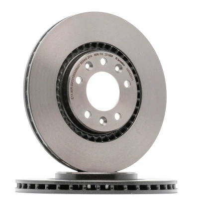 Afbeelding van BREMBO 09.D420.11 Remschijf 294 22 5 interne ventilatie Gecoat High carbon Met schroeven PEUGEOT: Expert III Platform / Chassis, Van