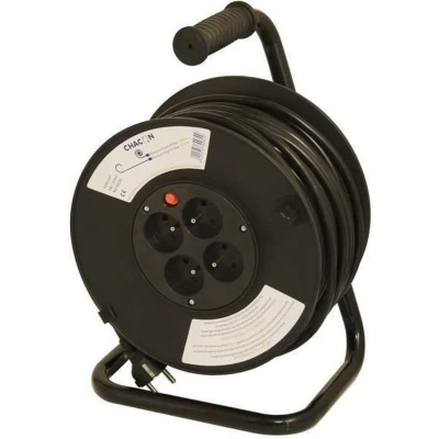 Afbeelding van Chacon kabelhaspel 4 x 16 A &#039;HO5VVF&#039; 3 1,5 mm² 40 m