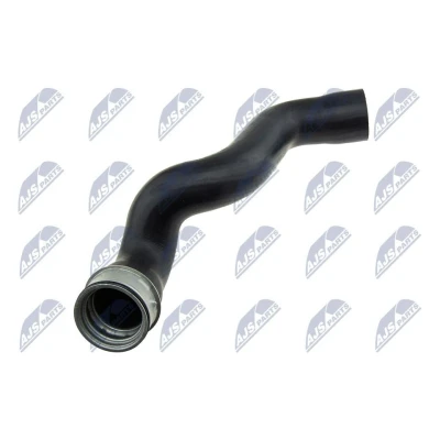 Afbeelding van NTY GPP VW 051 Laadluchtslang Rubber met voering van stof VOLKSWAGEN: Passat B5 GP Estate, Saloon, AUDI: A4 B6 Avant, A6 C5 Avant
