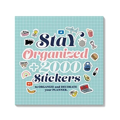 Image de Grupo Erik Carnet de Stickers Organisation Autocollants pour Bullet Journal, Agenda ou Notebook, Journal Accessoire, Fournitures Scolaires, Papeterie LPSO001 16 x cm Multicolore