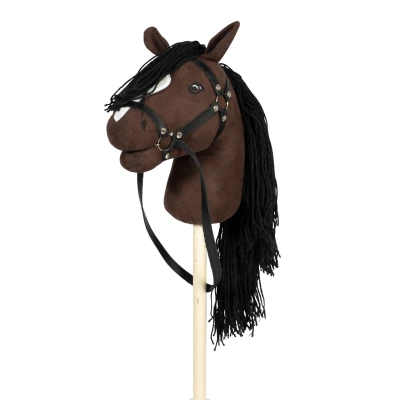 Afbeelding van By Astrup Stokpaard Deluxe met Staart Bruin