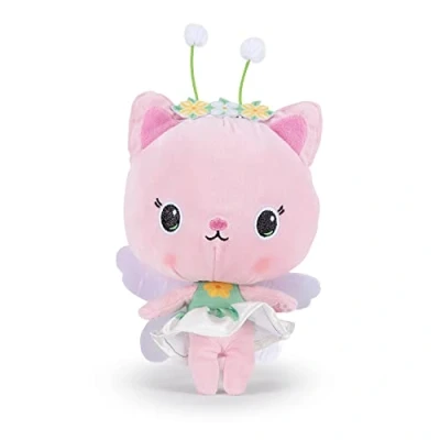 Afbeelding van Kitty Fee Gabby’s Poppenhuis Pluche Knuffel 24 cm {Gabby&#039;s Dollhouse Plush Toy Speelgoed Knuffeldier Knuffelpop voor kinderen jongens meisjes Gabby, Cakey, Fee, Meerminkat, Pandy Poek Mercat, Fairy, Paws, Cakey Cat}