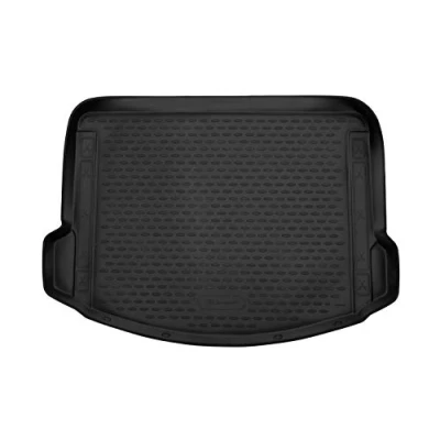 Afbeelding van Jaguar E Pace 2018 5 deuren kofferbakmat, antislip, van rubber, ook voor modellen met rails