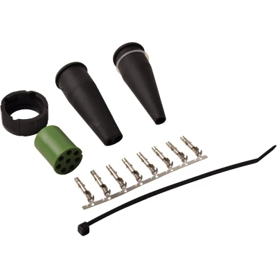 Afbeelding van Aspock connector rechts 8 pins/aderig groen