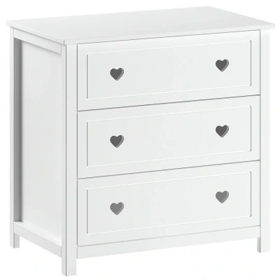 Afbeelding van Vipack Amori ladekast/commode Wit