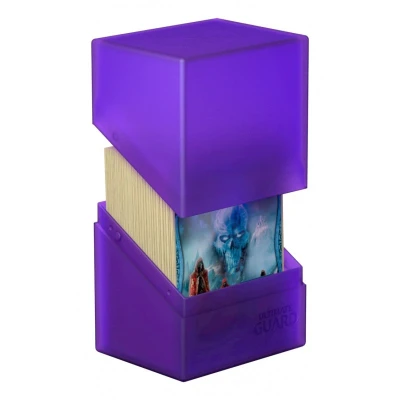 Afbeelding van Ultimate Guard Boulder Deck Case 80+ Amethyst
