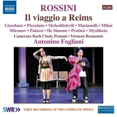 Afbeelding van Poznan Camerata Bach Choir &amp; Virtuosi Brumensis Il Viaggio A Reims (3 CD)