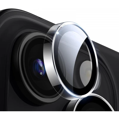 Afbeelding van ESR Armorite Camera Lens Protector Geschikt voor Apple iPhone 16 Pro / Max 9H Tempered Glass Case Friendly Transparant (1 Pack)