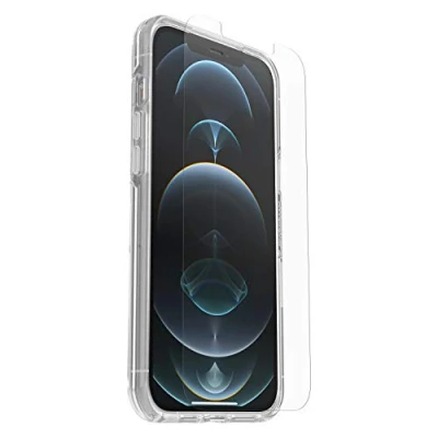 Afbeelding van OtterBox symmetry clear case + AlphaGlass voor iPhone 12 Pro Max Transparant