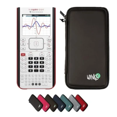 Afbeelding van CALCUSO Basispakket zwart met Grafische Rekenmachine TI Nspire CX II T