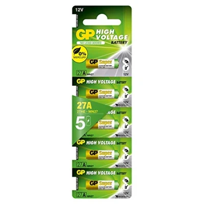 Afbeelding van GP Alkaline 27A blister 5