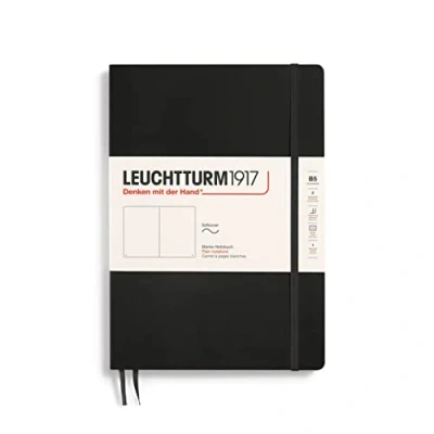 Afbeelding van Leuchtturm1917 Notitieboek Composition B5 Softcover Blanco Zwart