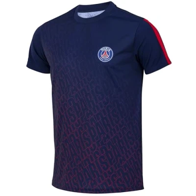 Afbeelding van PSG Voetbalshirt Stripe Heren Maat XXL Sportshirt Volwassenen