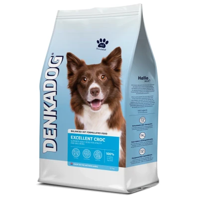 Afbeelding van Denkadog Excellent Croc Rund&amp;Vis Hondenvoer 2.5 kg
