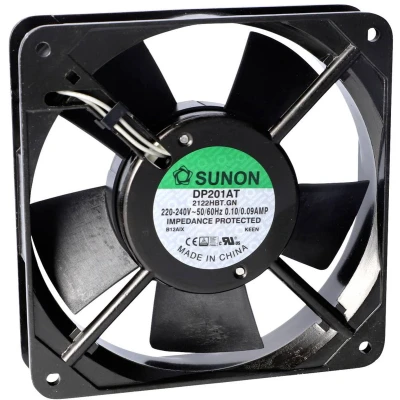Afbeelding van Sunon DP201AT 2122HSL.GN Axiaalventilator 230 V/AC 108.71 m3/h (l x b h) 25 120 mm