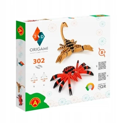 Afbeelding van Alexander Speelgoed ORIGAMI 3D Spin en Schorpioen 302st