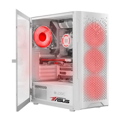 Image de VIST PBA White PC Gaming Ryzen 7 5700X RAM 32Go RTX 4060 SSD 1To M.2 WIFI Windows 11 Pro