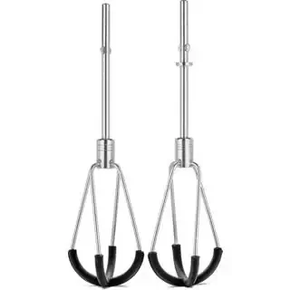 Afbeelding van KitchenAid Kloppers Met Flexibele Rand 5khmfeb2 Stainless Steel