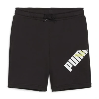 Afbeelding van Puma Power Graphic kinder short zwart Maat 140/146