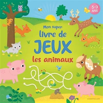 Image de Mon super livre de jeux les animaux