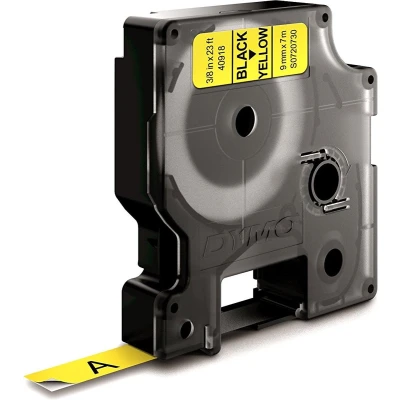 Afbeelding van Dymo 16959 (S0718060) Tape Zwart op wit (12 mm)