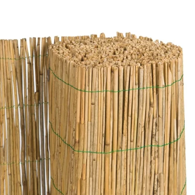 Afbeelding van Rieten decoratiematten op rol, enkelvoudig H180 x L600 cm