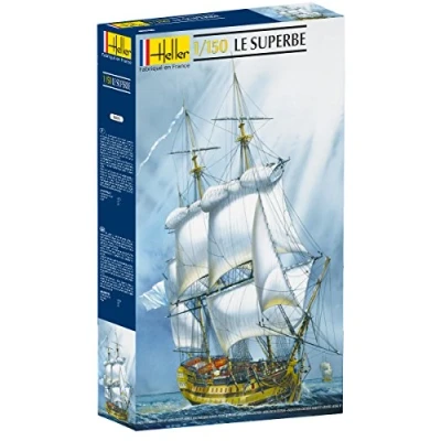 Afbeelding van 1:150 Heller 80895 Le Superbe Ship Plastic Modelbouwpakket