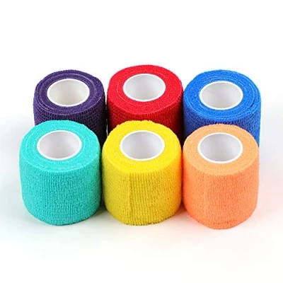 Afbeelding van STIGMA TC623 Wegwerp cohesieve plakstrips voor tatoeages, 5 x 4,5 m, 6 stuks