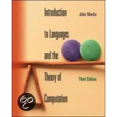 Afbeelding van Introduction to Languages and the Theory of Computation