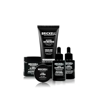 Afbeelding van Brickell Men&#039;s Complete Defense Anti Aging Routine Unscented