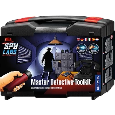 Afbeelding van Kosmos 617240 Spy Labs Incorporated Detective Toolkit, Toys voor kinderen vanaf 8 jaar met gereedschap en professionele tips, meertalige handleiding in EU5, medium