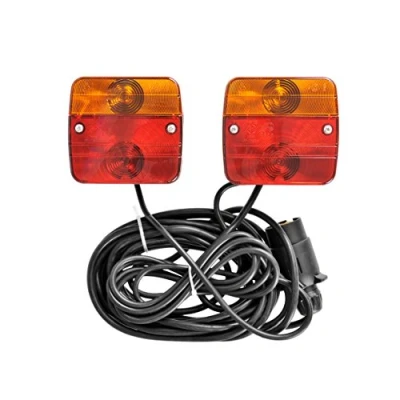 Afbeelding van ProPlus Aanhangerverlichtingsset met Magneten en 7 Polige Stekker (7.5m + 2.5m kabel)