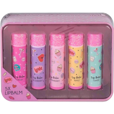 Afbeelding van Canenco Beauty Lippenbalsem Blikje Roze