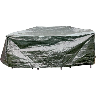 Afbeelding van Beschermhoes voor zitgroep, grijs, diameter 200 cm, hoogte 80 cm