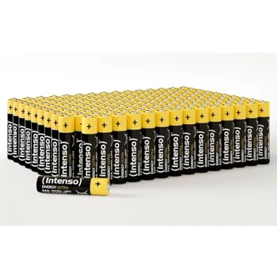 Image de Intenso Energy Ultra Lot de 150 piles alcalines AAA Micro LR03 Jaune/noir