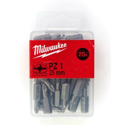 Afbeelding van MILWAUKEE 4932399589 schroefbit PZ1x25 mm (25 st.)
