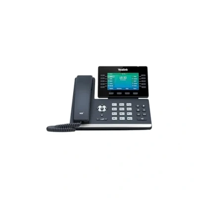 Image de Yealink SIP T54W Téléphone VoIP avec Interface Bluetooth ID d&#039;appelant IEEE 802.11a/b/g/n/ac (Wi Fi) (conférence) à trois capacité d&#039;appel v2 SRTP gris classique