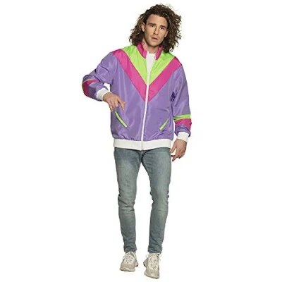 Afbeelding van Boland Trainingsjasje Retro dude (XL) Volwassenen 80&#039;s &amp; 90&#039;s Disco