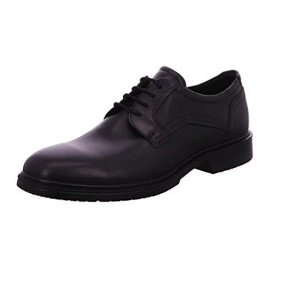 Afbeelding van Ecco Lisbon Veterschoenen zwart Maat 41
