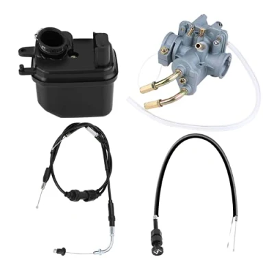 Afbeelding van Starterkabel, carburateur, carb, nieuwe luchtfilterset, duurzaam, voor Yamaha Y Zinger PW 50 PW50