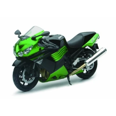 Afbeelding van NewRay New Ray Miniatuur Replica Miniatuurvoertuig Motorfiets Kawasaki Zx 14 Modellen op schaal 1:12 Verzamel en speelmodel voor motorfans Willekeurig model