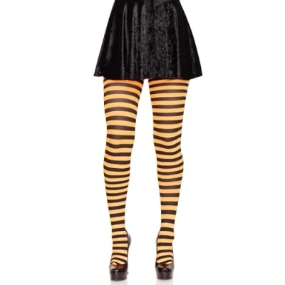 Afbeelding van Nylon Stripe Tights