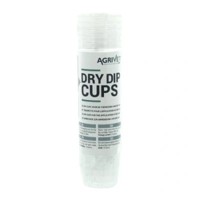 Afbeelding van Agrivet Dry Dip bekertjes 20 stuks