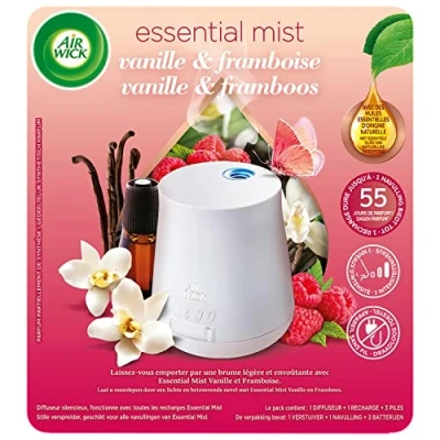 Afbeelding van Air Wick Essential Mist Automatische Luchtverfrisser Vanille &amp; Framboos Starter Kit