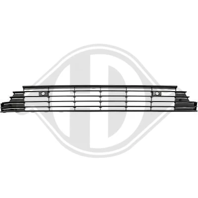 Afbeelding van DIEDERICHS 2248245 Bumper Grill Midden VOLKSWAGEN: CC