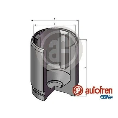 Afbeelding van AUTOFREN SEINSA D025719 Zuiger, remklauw 40 Achteras ADVICS